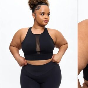 BuffBunny Airbrush Impact Sports Bra - Small NWOT